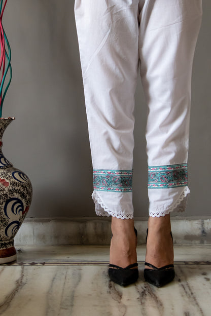 Peal White Suit
